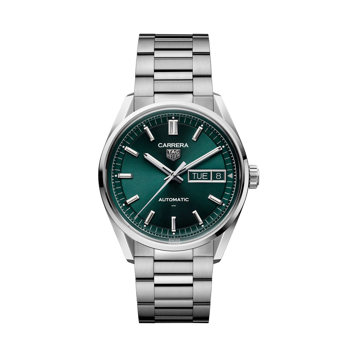 TAG Heuer Carrera Day-Date 41mm Automatic Watch WDA2115.BA0043 - Michael Jones Jeweller