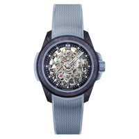 Norqain Wild One Skeleton 39mm Purple Ice Blue Automatic Watch N3001.07Q05.P01.R01
