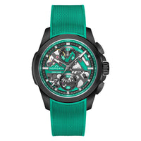 Norqain Independence Skeleton 42mm Jade Green Chrono Limited Edition Automatic Watch N3200.40T02.J01.R01