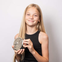 Silver Plated Moon and Stars Ted Money Box