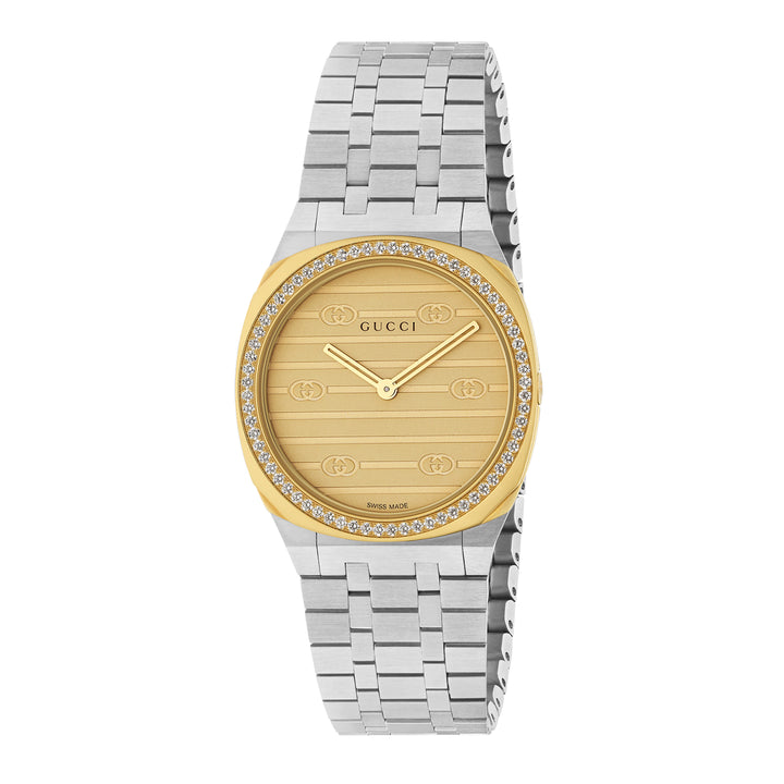 Gucci GUCCI 25H 30mm Quartz Watch YA163505 - Michael Jones Jeweller