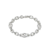 Gucci Interlocking G Silver Bracelet - Michael Jones Jeweller