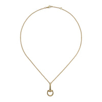 Gucci Horsebit 18ct Yellow Gold Pendant