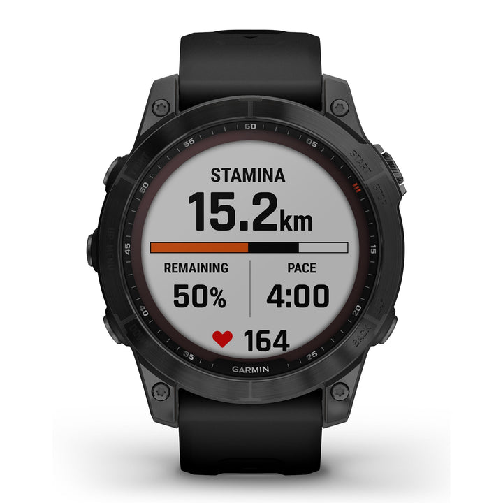 Garmin Fenix 7 Solar Black DLC Titanium Smartwatch 010-02540-35