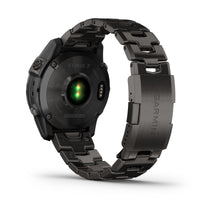 Garmin Fenix 7 Sapphire Solar Carbon Grey Titanium Smartwatch 010-02540-39 - Michael Jones Jeweller