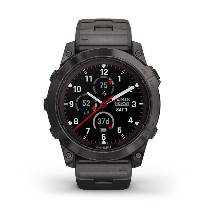 Garmin Fenix 7X Solar Carbon Grey Titanium Smartwatch 010-02778-30
