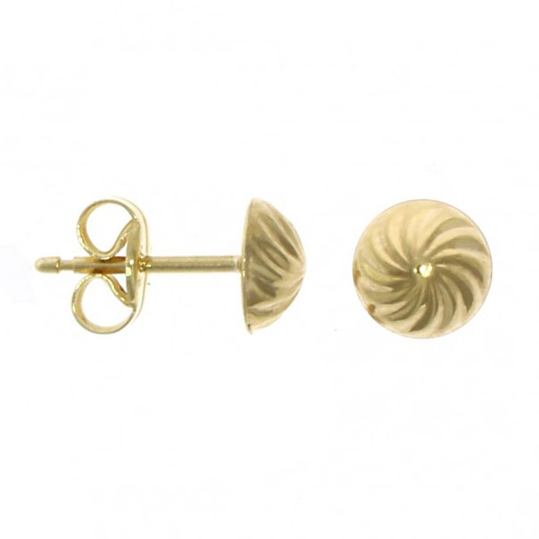 Swirl Style Earrings - Michael Jones Jeweller