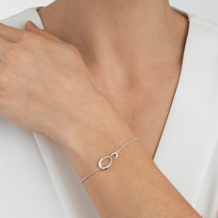 Georg Jensen OFFSPRING Sterling Silver Bracelet - Michael Jones Jeweller