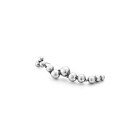 Georg Jensen MOONLIGHT GRAPES Sterling Silver Long Drop Earrings - Michael Jones Jeweller