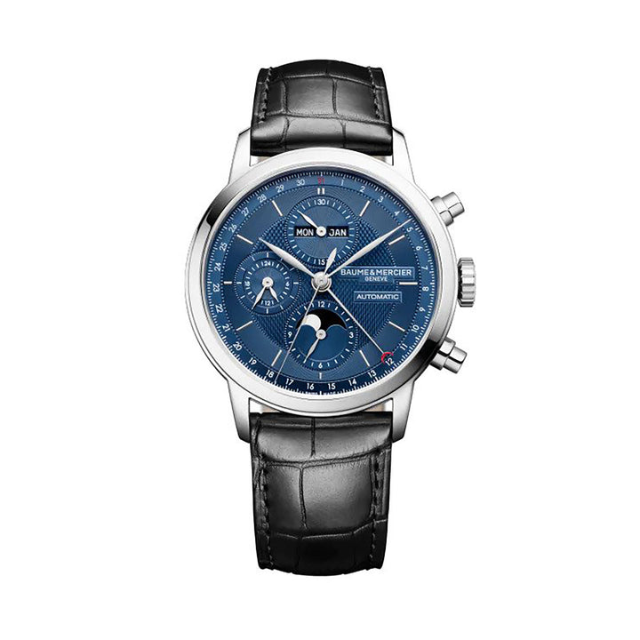 Baume & Mercier Classima 42mm Chronograph Moonphase Automatic Watch 10484 - Michael Jones Jeweller