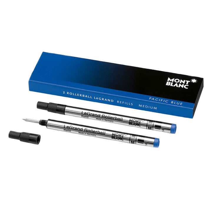 Montblanc Refills 2 Rollerball LeGrand Pacific Blue - Michael Jones Jeweller