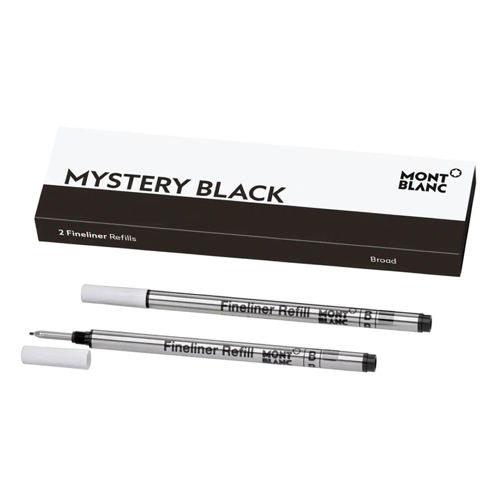 Montblanc Refills 2 Fineliner (B) Mystery Black - Michael Jones Jeweller