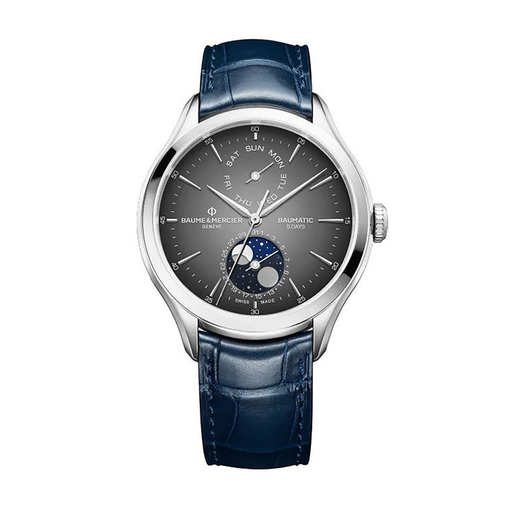 Baume & Mercier Clifton 42mm Day-Date Moonphase Automatic Watch 10548 - Michael Jones Jeweller