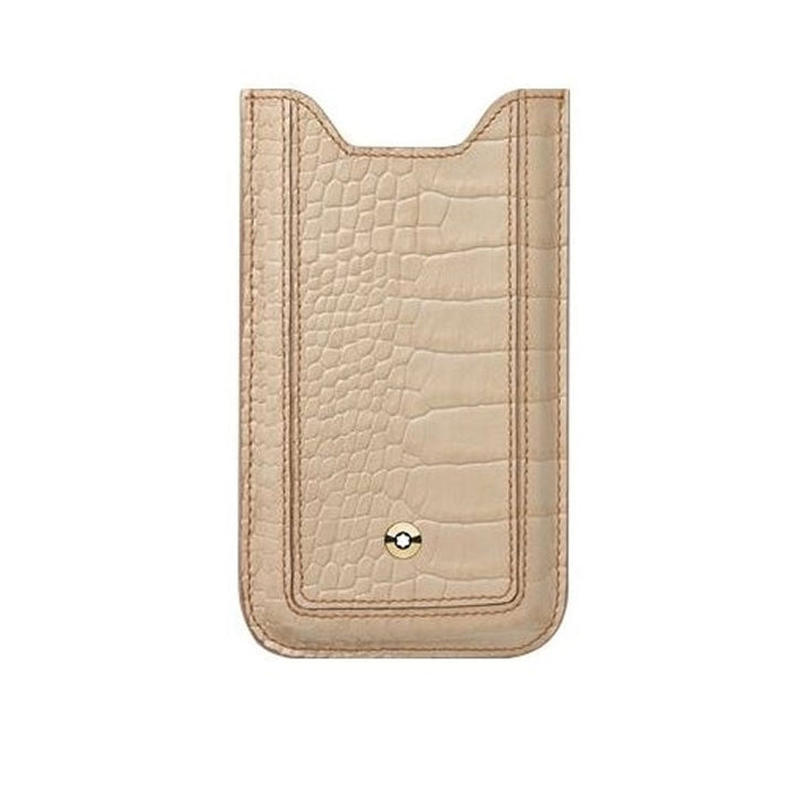 Montblanc Leather Desert Sand Iphone 5 Smartphone Case - Michael Jones Jeweller