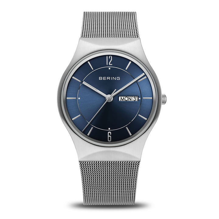 Bering Classic 38mm Brushed Silver Watch 11938-003DD