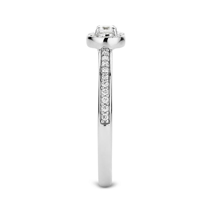 Ti Sento Cubic Zirconia Cluster Ring - Michael Jones Jeweller