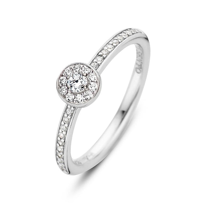 Ti Sento Cubic Zirconia Cluster Ring - Michael Jones Jeweller