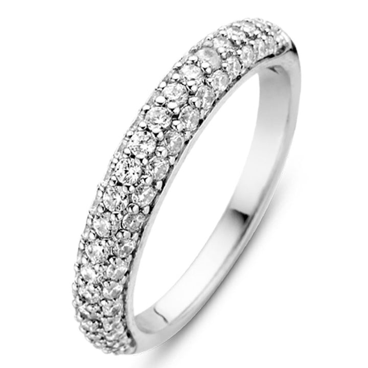 Ti Sento Pavé Set Cubic Zirconia Ring - Michael Jones Jeweller
