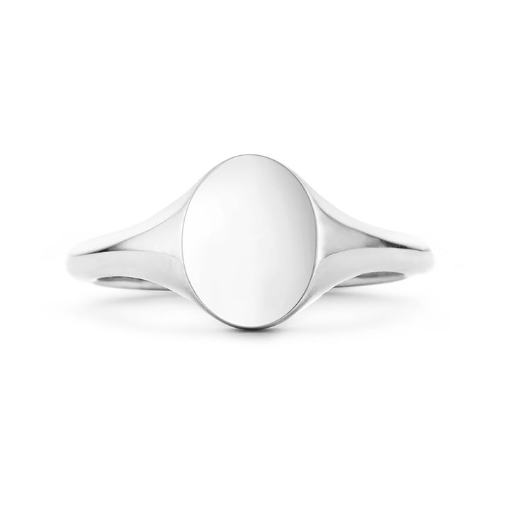 Ti Sento Oval Signet Style Ring