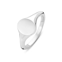 Ti Sento Oval Signet Style Ring