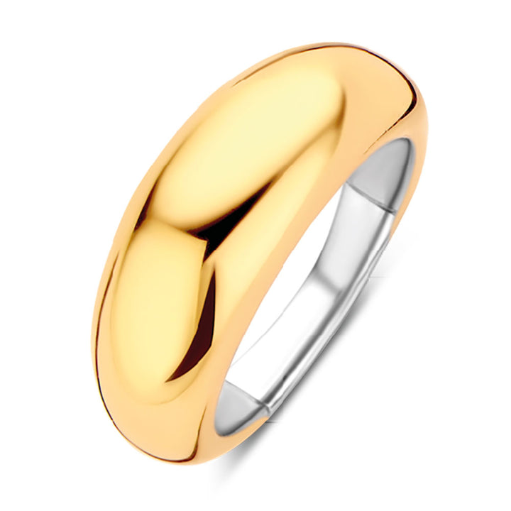 Ti Sento Yellow Gold Plated Band Ring 12172SY