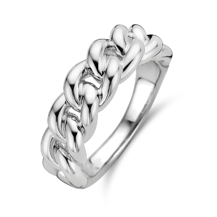 Ti Sento Curb Link Ring - Michael Jones Jeweller