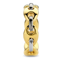 Ti Sento Coffee Bean Link Ring - Michael Jones Jeweller