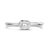 Ti Sento Octagonal Cubic Zirconia Ring