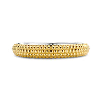 Ti Sento Yellow Gold Plated Bubble Ring - Michael Jones Jeweller