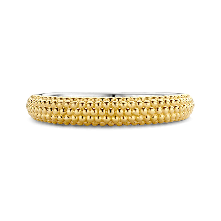 Ti Sento Yellow Gold Plated Bubble Ring - Michael Jones Jeweller