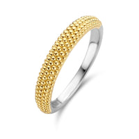Ti Sento Yellow Gold Plated Bubble Ring - Michael Jones Jeweller