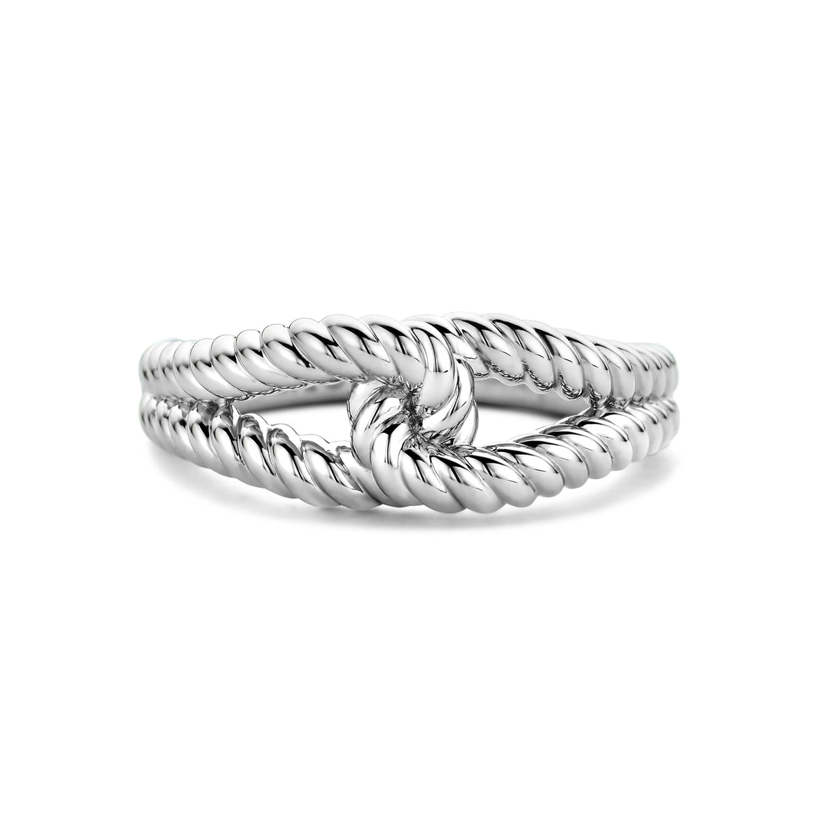 Ti Sento Rope Knot Ring - Michael Jones Jeweller