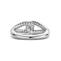 Ti Sento Rope Knot Ring - Michael Jones Jeweller