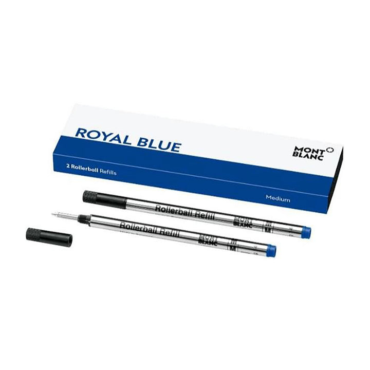 Montblanc Refills 2 Rollerball (M) Royal Blue - Michael Jones Jeweller
