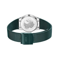 Bering 27mm Teal Classic Steel Quartz Watch 12927-808