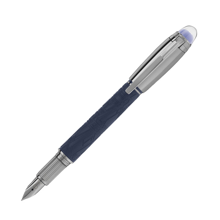 Montblanc Starwalker SpaceBlue Doué Fountain Pen - Michael Jones Jeweller