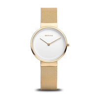 Bering Classic Polished Gold Quartz Watch 14531-334 - Michael Jones Jeweller