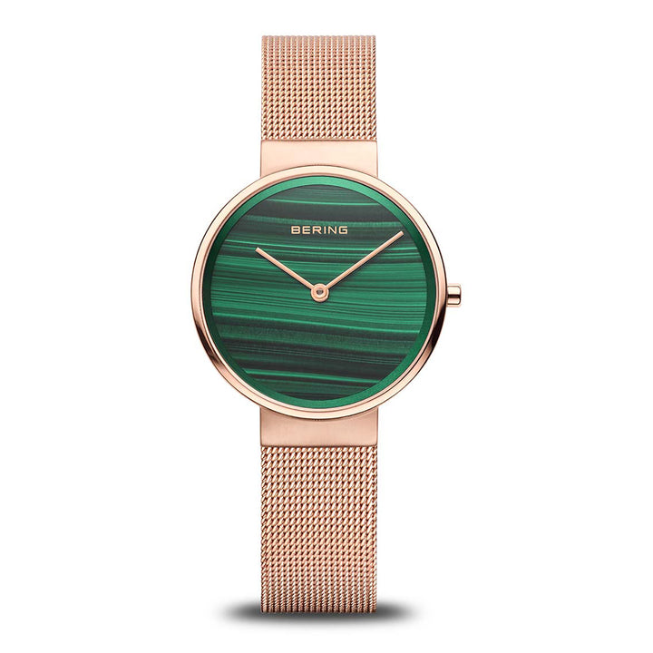 Bering 31mm Classic Polished/Brushed Gold Watch 14531-368