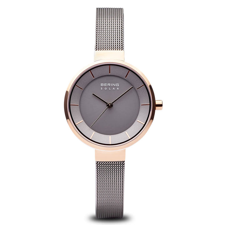 Bering 31mm Steel Mesh Solar Watch 14631-369
