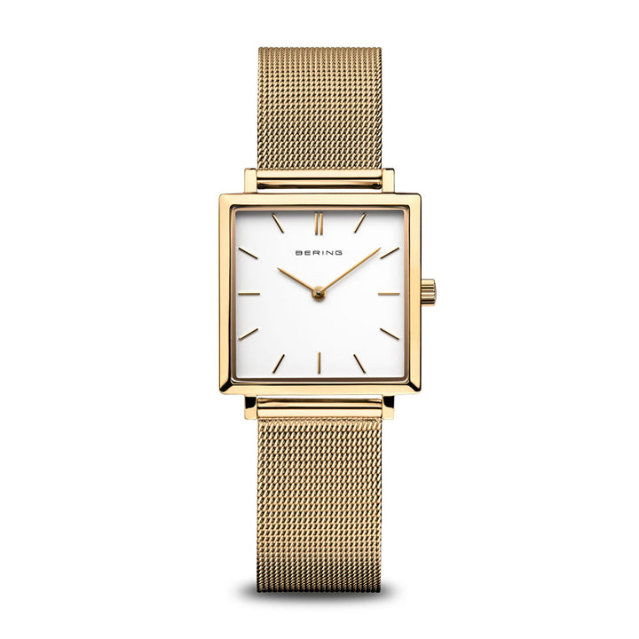 Bering 26mm Classic Gold Plated Quartz Watch 18226-334