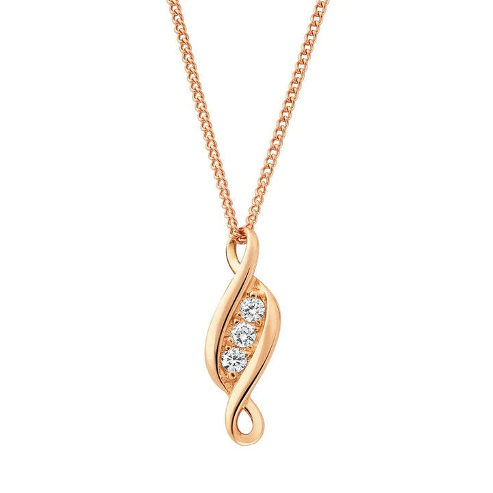 Clogau 1854 Past Present Future Pendant