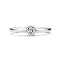 Ti Sento Cubic Zirconia Solitaire Ring - Michael Jones Jeweller