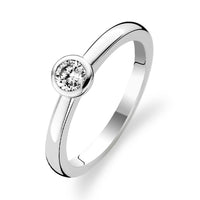 Ti Sento Cubic Zirconia Solitaire Ring - Michael Jones Jeweller