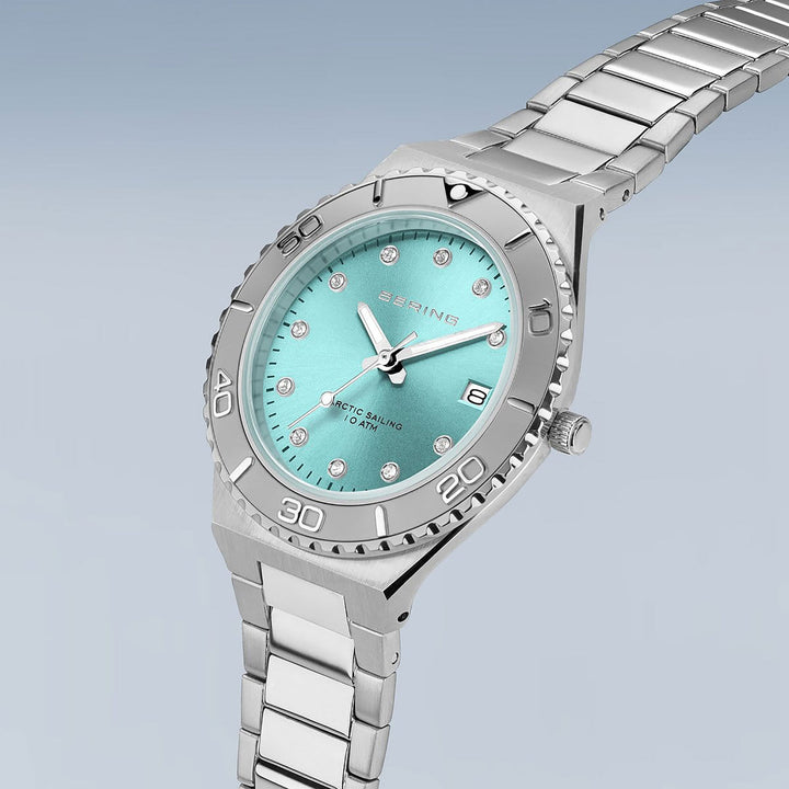 Bering Classic Polished Arctic Sailing Quartz Watch 18936-707 - Michael Jones Jeweller