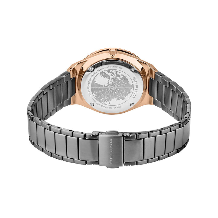 Bering Classic Polished Rose Gold Plated Quartz Watch 18936-769