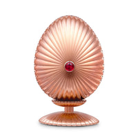 Fabergé Colours of Love 18ct Rose Gold Ruby Fluted 180 Limited Edition Egg Objet