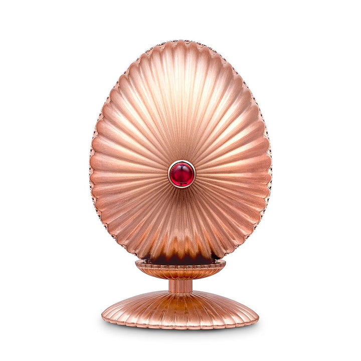 Fabergé Colours of Love 18ct Rose Gold Ruby Fluted 180 Limited Edition Egg Objet - Michael Jones Jeweller