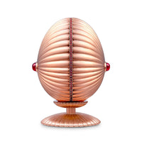 Fabergé Colours of Love 18ct Rose Gold Ruby Fluted 180 Limited Edition Egg Objet