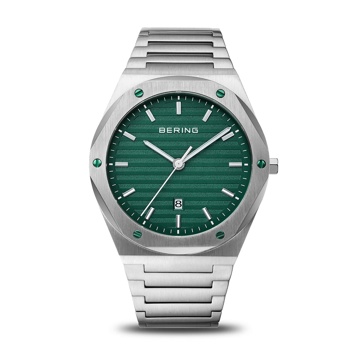 Bering Classic Brushed Silver Quartz Watch 19742-708 - Michael Jones Jeweller