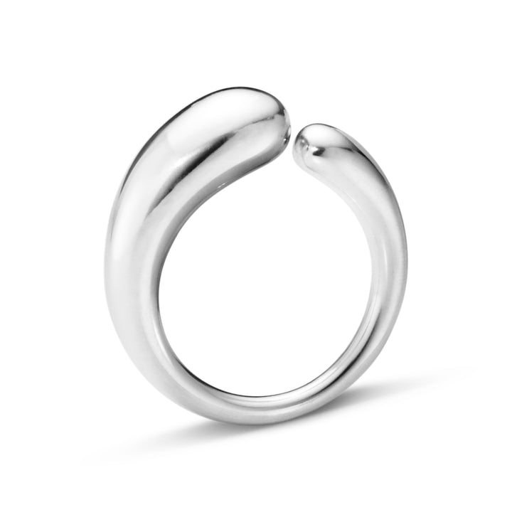 Georg Jensen MERCY Sterling Silver Small Ring Size 53 (M½) - Michael Jones Jeweller